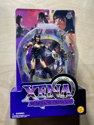 Xena Warrior Princess Action Fig 1998 Vintage Sins Of The Past Sword Drawing A4