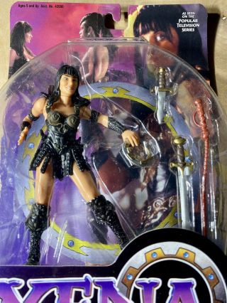 Xena Warrior Princess Action Fig 1998 Vintage Sins of the Past Sword Drawing A4 3
