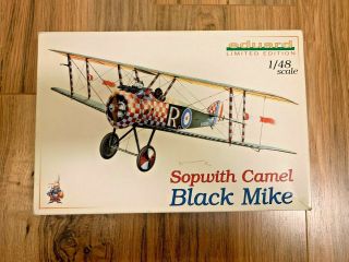 1/48 Eduard Sopwith Camel Limited Edition " Black Mike " Interior Parts