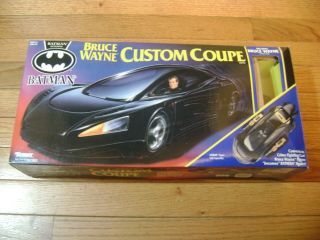 Kenner 1991 Bruce Wayne Figure & Custom Coupe 