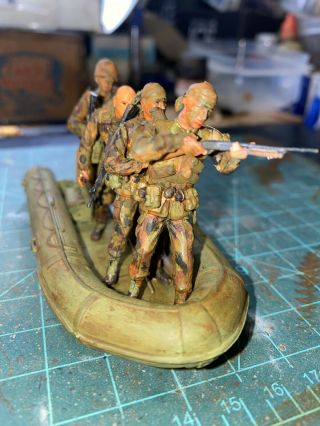 4 - Pro Built Painted 1/35 1/32 Us Navy Seal Team Vietnam 4figures Only