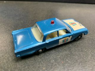 Lesney Matchbox 1963 Police Car 55 Top With Fire Chief Car 59 Bottom Oddity |