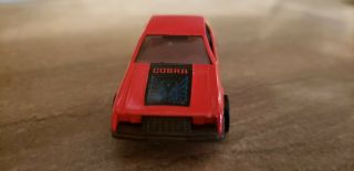 Hot Wheels - 1979 Hot Ones - Ford Turbo Mustang Cobra - Red - Gold Wheels M/NMint 2
