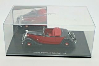 1:43 Universal Hobbies Norev Atlas Traction - Avant 11 Al Cabriolet 1934
