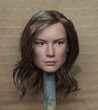 1/6 Female Head Sculpt Phicen Body Duck Hot Pop Toys Captain Marvel Kumik