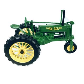 Ertl John Deere Die Cast Tractor 1:16 Model Farm Toy Green Rubber Tires