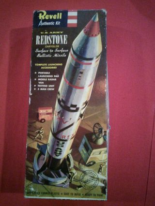 Revell 1/110 Scale Chrysler Redstone,  Box And Instructions Only