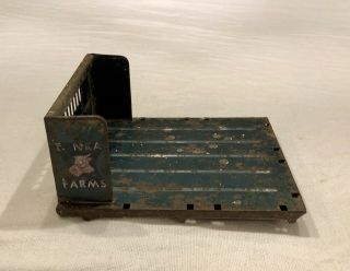 1950’s/1960’s Tonka Farms Stake Truck Bed W/ Trailer Hook Part