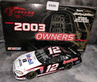 Nascar 12 Ryan Newman Owners 1:24 Scale Alltel/mobile 2003 (6335)