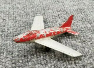 Vintage Tootsietoy Die Cast Airplane Jet Russian Mig Made In Usa