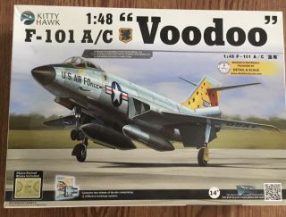 Kitty Hawk Kh80115 1/48 F - 101 A/c Voodoo