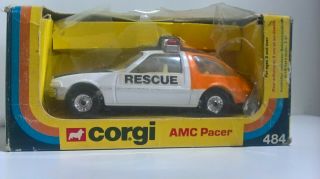 Corgi 484/2a Amc Pacer Rescue 1978 1/36