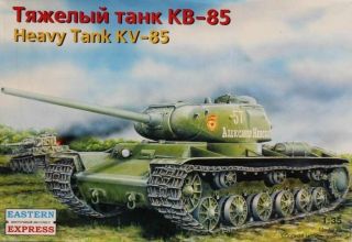 Eastern Express 1:35 Heavy Tank Kv - 85 Plastic Model Kit 35102u