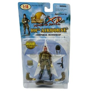 The Ultimate Soldier Xtreme Detail 101st Airborne Corporal Mansfield 1:18 Scale