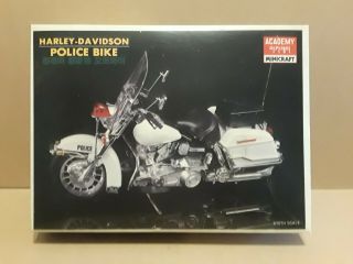 Harley Davidson Police Motorcycle Model Kit 1/10 Hd Bike Fhl Open Box