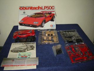Tamiya 2406a Lamborghini Countach Lp 500 1/24 Scale Mib Kit