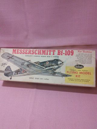 Guillows Messerschmitt Bf - 109 Flying Balsa Model Kit /.  5057/30