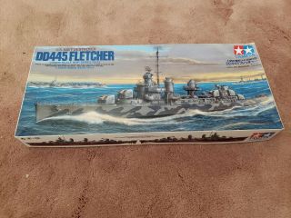 Tamiya 1:350 Us Navy Destroyer Dd445 Fletcher Plastic Model Kit 78012u
