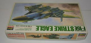 HASEGAWA 1/72 McDONNELL DOUGLAS F - 15E STRIKE EAGLE Model Kit K18 PARTS 3
