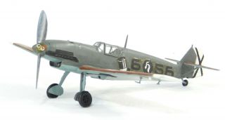 1/72 Heller - Messerschmitt Bf 109 B - 1 - Good Built & Painted