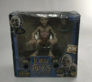 Lord Of The Rings Return Of The King Electronic Talking Gollum Smeagol
