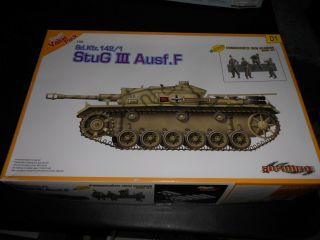 Cyber - Hobby 9101,  1/35 Sd.  Kfz.  142/1 Stug Iii Ausf.  F Bonus Plastic Model Kit