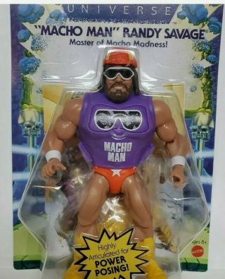 Wwe Masters Of The Universe Macho Man Randy Savage 2020 Wrestling Action Figure