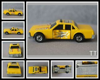 {tt} 1983 Hot Wheels Crack - Ups/ 24 Hour City Caprice Taxi Cab Blaster 7827