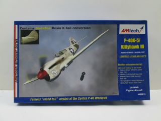 Amtech 489213 P 40 K - 5/ Kittyhawk 1/48 Scale Lq - Mm