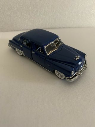Franklin 1952 Desoto Firedome 8 Blue Sedan 1/43 Car Tires Collectible