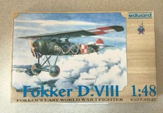 Eduard 1/48 Fokker D.  Viii