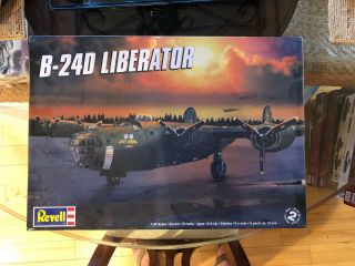 Revell 1:48 B - 24d Liberator Plastic Model Kit 85 - 5625,  Wwii Bomber