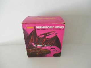 Aurora Flying Reptile Prehistoric Scenes Model Kit Box Only 1971