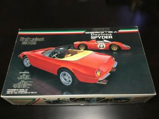 Fujimi 1/24 Ferrari 365 Gts/4 Daytona Spyder Enthusiast Series Model Open Comple