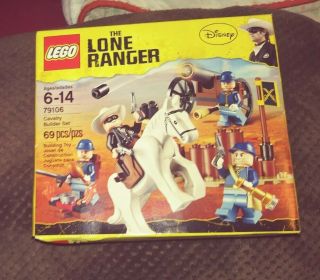 Lego Minifig The Lone Ranger Calvary Builder Nib Retired Set 79106