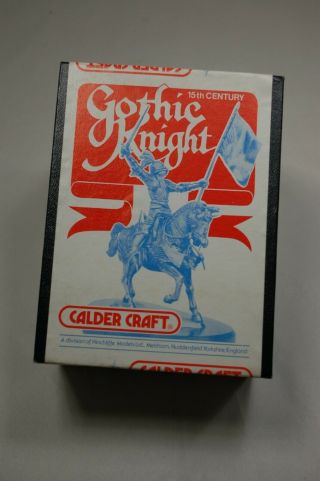Calder Craft 9” 15th Century Gothic Knight Pko/1 Metal Model Kit
