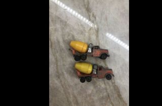 VINTAGE TOOTSIETOY HO SERIES OR SCALE 1950 - 1960 ' s STYLE CEMENT MIXER TRUCK 2