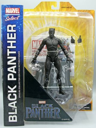 Diamond Marvel Select Black Panther (mcu Movie Version) 7 " Inch Figure 2018 Nib