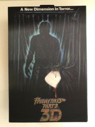 Neca Ultimate Jason Voorhees Friday The 13th Part 3 3d Reel Toys 7”