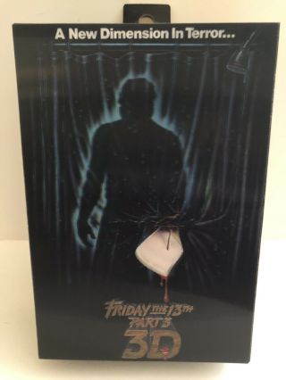 Neca Ultimate Jason Voorhees Friday The 13th Part 3 3D Reel Toys 7” 3