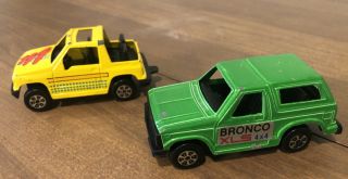 Tootsie Toys Die Cast Ford Bronco Xls And Geo Tracker