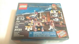 Lego 4191 Pirates Of The Caribbean Captain’s Cabin (&)