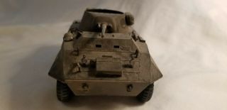 Vintage Monogram 1/35 WWII M8 Greyhound Light Armoured Car Model - Built&Painted 3