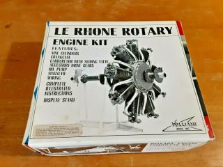 Williams Bros.  Scale Model Airplane Engine Kit: Le Rhone Rotary Engine Kit 301