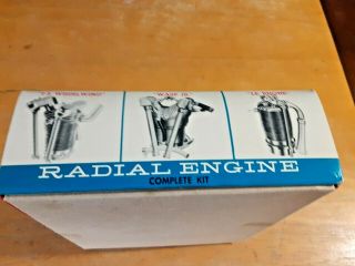 WILLIAMS BROS.  Scale Model Airplane Engine Kit: LE RHONE ROTARY ENGINE Kit 301 3