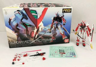 Bandai Gundam Real Grade Rg 19 Gundam Astray Red Frame Gundam Seed 1/144