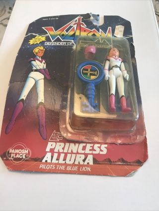 Vintage 1984 Voltron Defenders Of Universe Princess Allura Mattel On Card