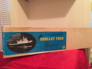 Vintage Dumas Boats Little Shelley Foss Tug - Usa