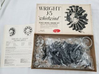 WILLIAMS BROS WRIGHT J - 5 WHIRLWIND MODEL ENGINE KIT ALL PARTS 2