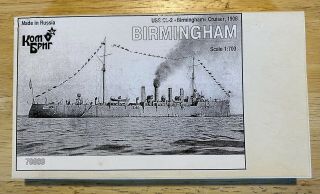 Kombrig Combrig 70089 Resin Kit 1/700 Uss Cl - 2 Birmingham Cruiser 1908